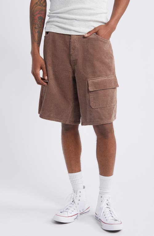 Baggy Corduroy Shorts in Cedar