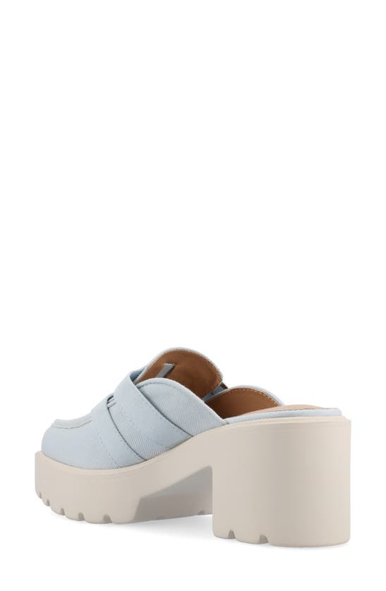 JOURNEE COLLECTION JOURNEE COLLECTION BRYDIE PLATFORM MULE