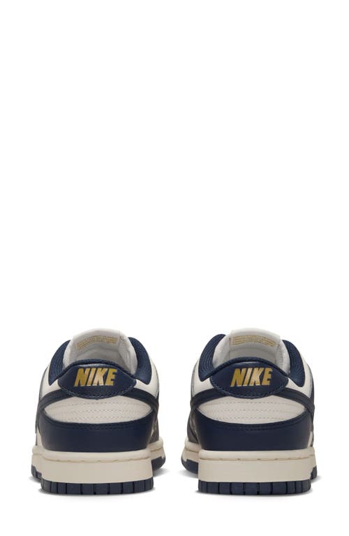 Nike Dunk Low Sneaker In Phantom/obsidian-pale Ivory