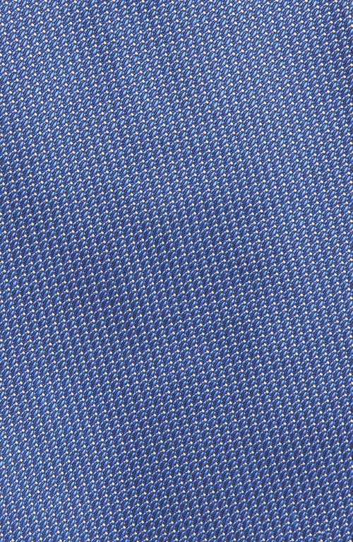 Shop Ralph Lauren Purple Label Bond St. Silk Jacquard Tie In Navy/blue