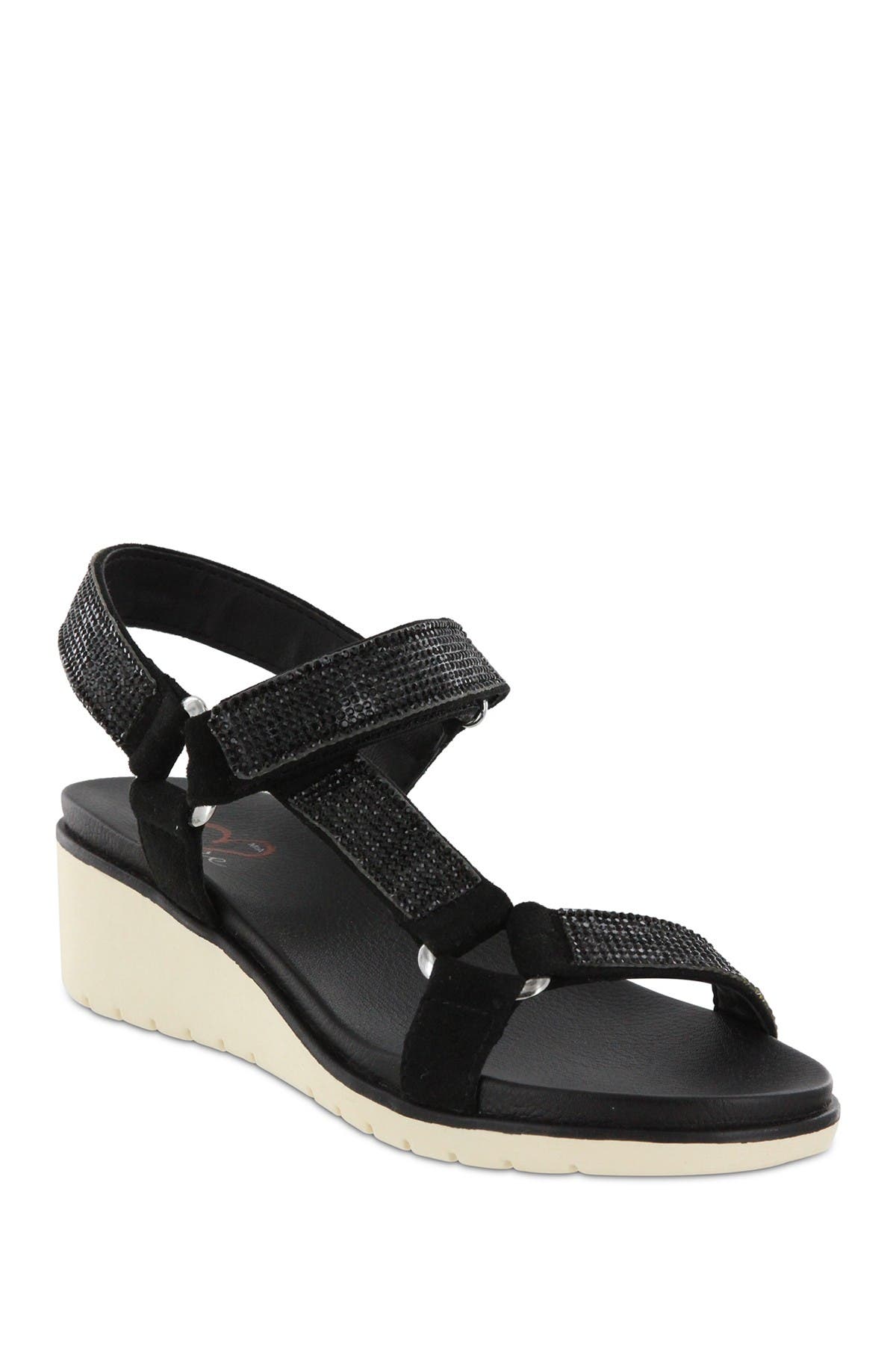 mia strappy wedge sandal