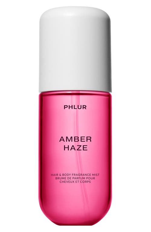 Phlur Mini Amber Haze Body & Hair Fragrance Mist 3 oz Eau De Parfum Spray In No Color