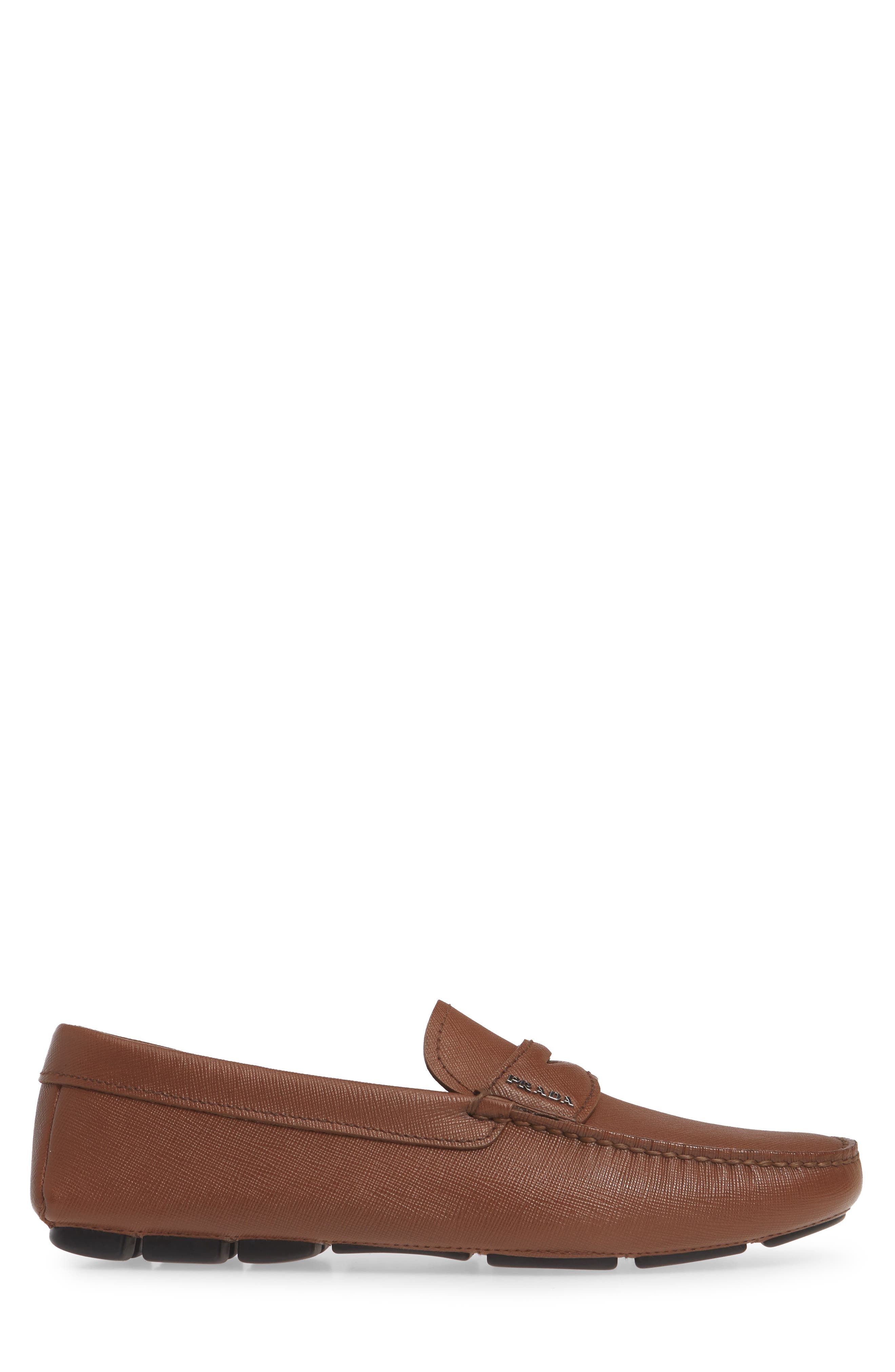 prada driving moccasins mens