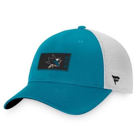 Men's San Jose Sharks Fanatics Branded Black Core Alternate Logo Fitted Hat