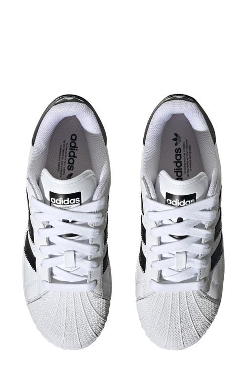 Shop Adidas Originals Adidas Superstar Xlg Sneaker In White/core Black/ftwr White