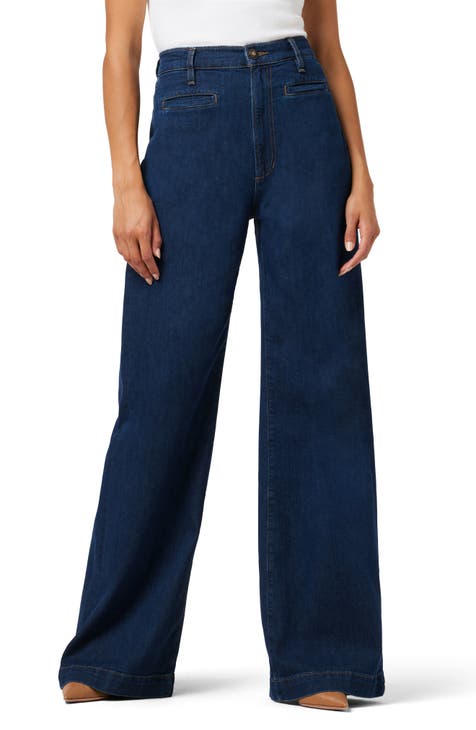 Seven7 Women's Freedom High Rise Straight Jeans In Blue