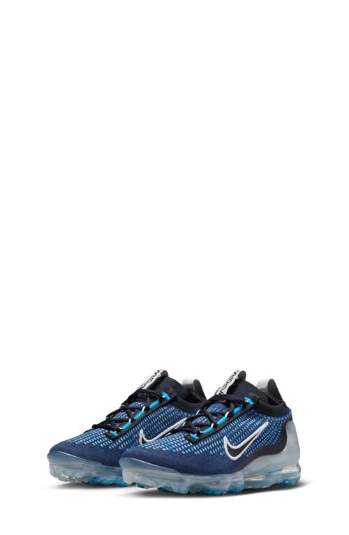 Nike Air VaporMax 2021 FK Sneaker in Navy/Black/Blue/White