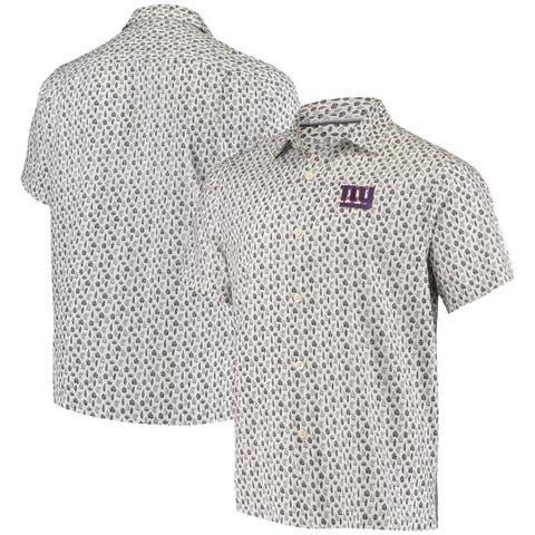 Men's Tommy Bahama White Chicago Cubs Baja Mar Short Sleeve Button-Up Shirt Size: Small