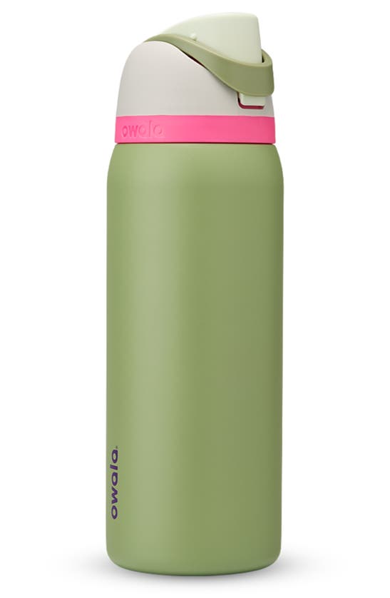 Owala Freesip Stainless Steel Water Bottle In Neo Sage