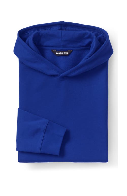 Lands' End School Uniform Adult Hooded Pullover Sweatshirt In Cobalt