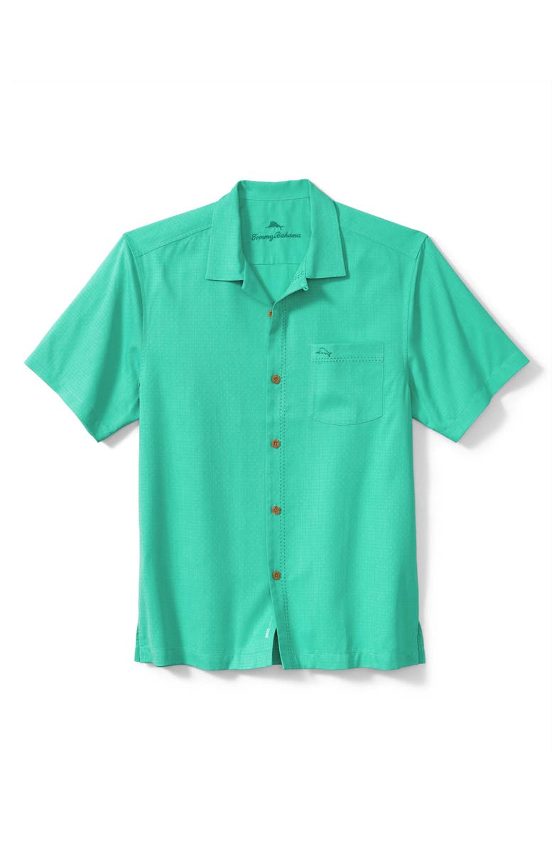 Tommy Bahama Coastal Breeze Check Camp Shirt - Breaker main image 1