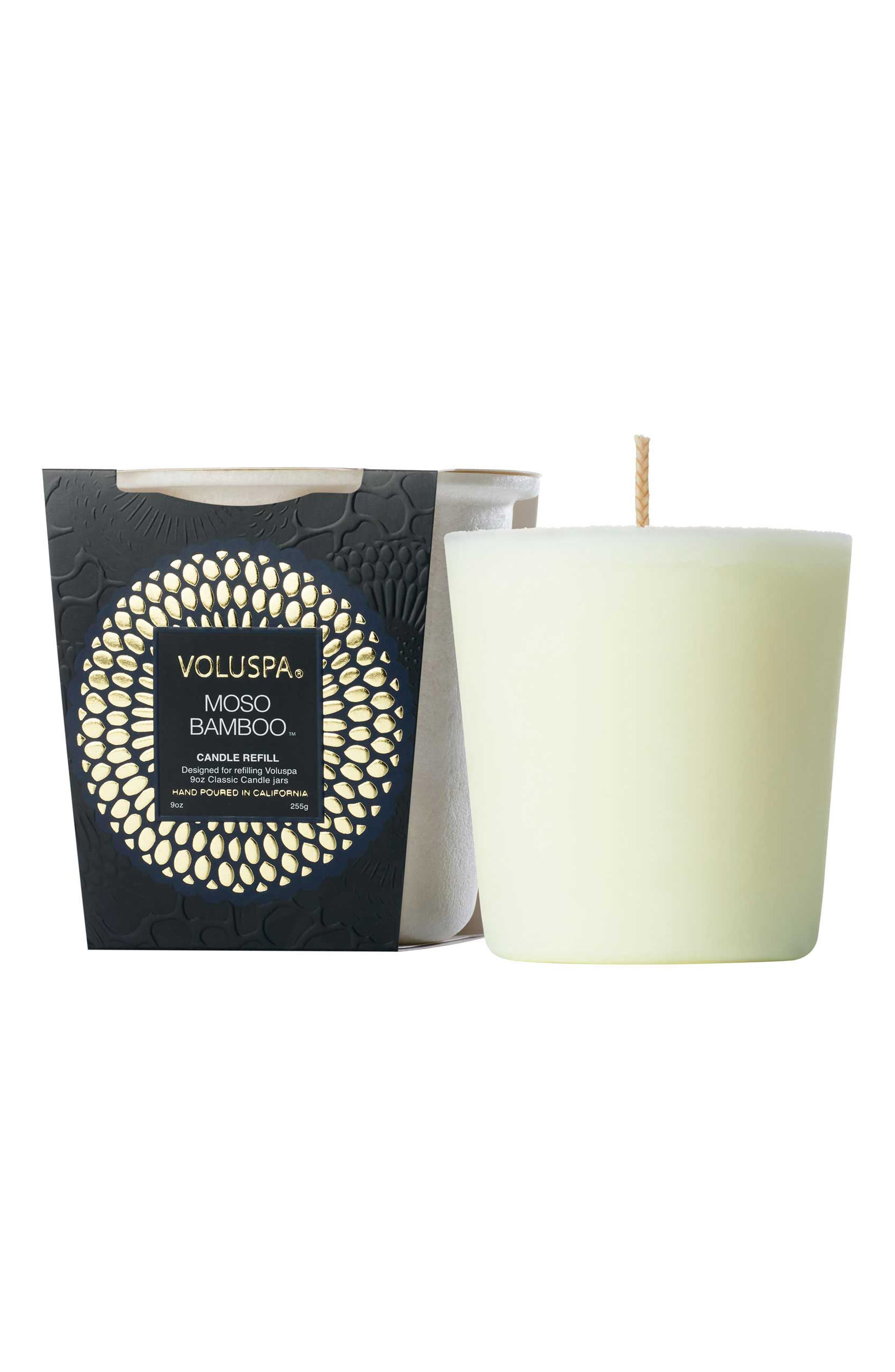 Voluspa Moso Bamboo Classic Candle Refill 