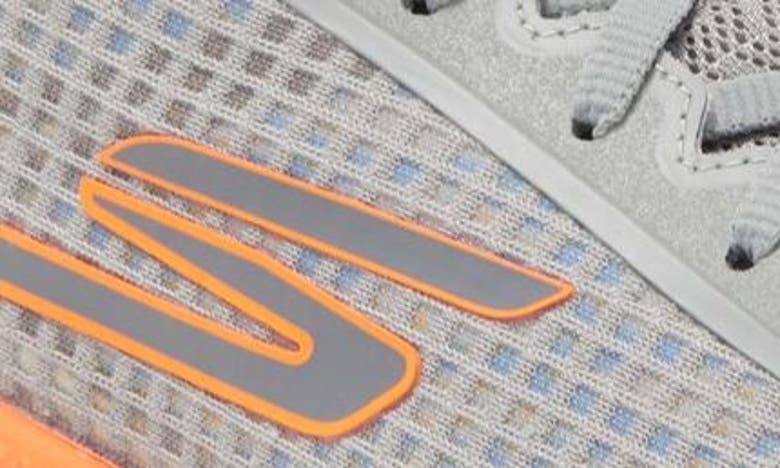 Shop Skechers Viper Court Pro Pickleball Sneaker In Gray/ Orange