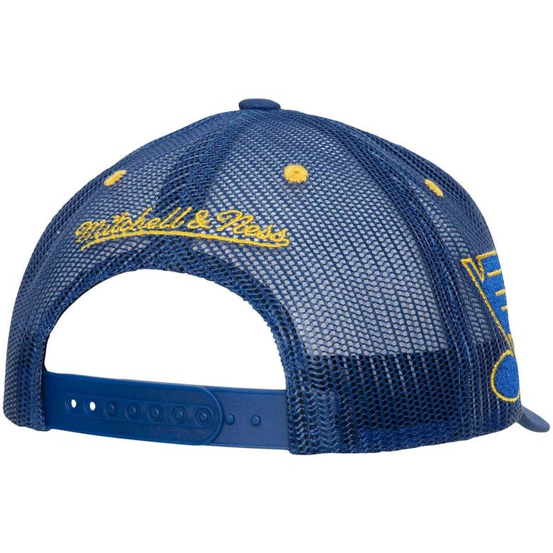 STL Blues Blues Blue Team Fitted Hat