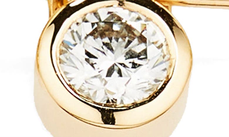 Shop Courbet Pont Des Arts 18k Gold Lab Created Diamond Bangle In Yellow Gold