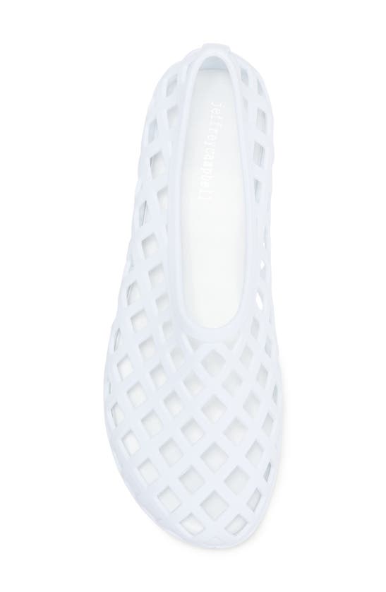 Shop Jeffrey Campbell Jellz Slip-on In White Matte