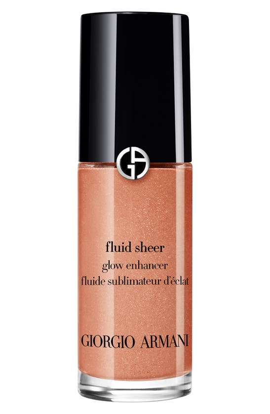 Armani Collezioni Fluid Sheer Glow Enhancer Highlighter 11 0.61 oz In 11 Bronze Blush