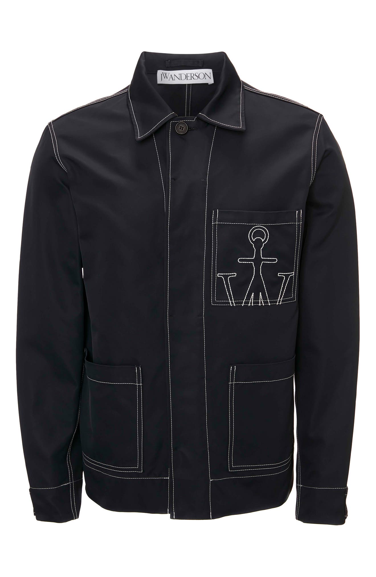 JW Anderson Gray Contrast Jacket