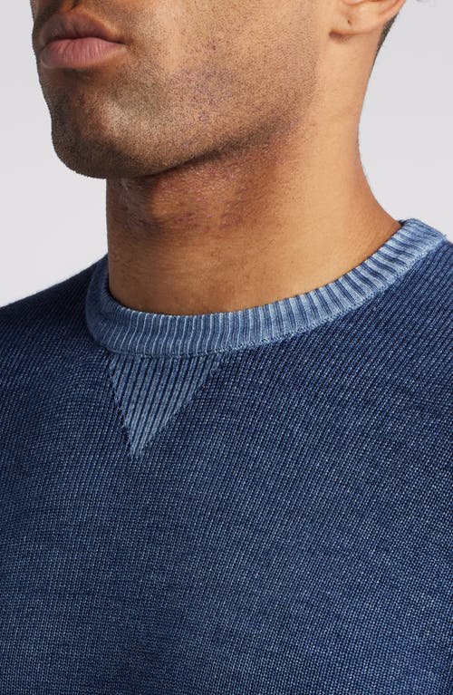 Shop Johnnie-o Burgess Merino Wool Sweater In Bombay