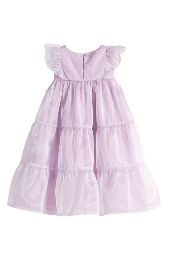 Shop Nordstrom Kids' Tiered Party Dress In Purple Petal