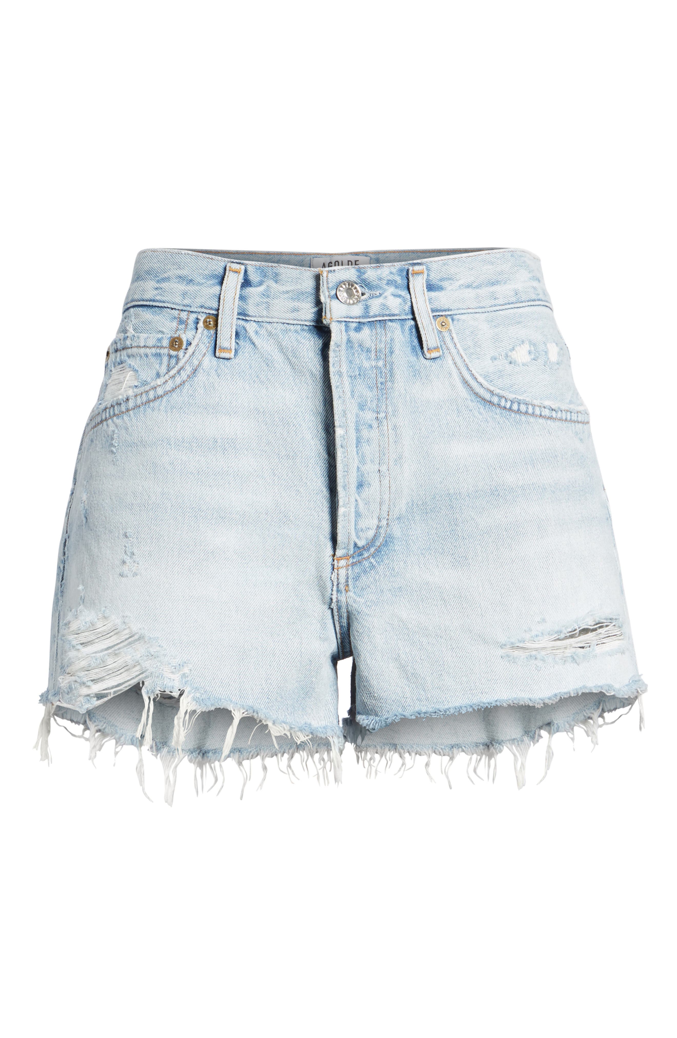 agolde parker shorts nordstrom