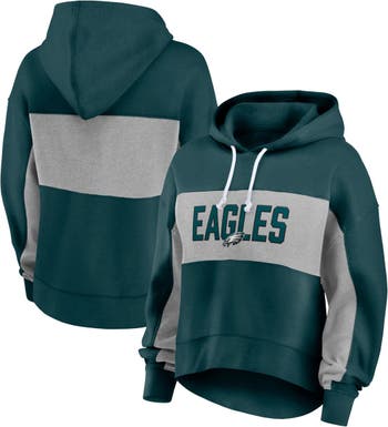 FANATICS Women's Fanatics Branded Midnight Green Philadelphia Eagles Filled  Stat Sheet Pullover Hoodie