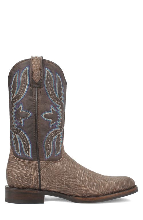 Dingo Saw Buck Western Boot In Cement