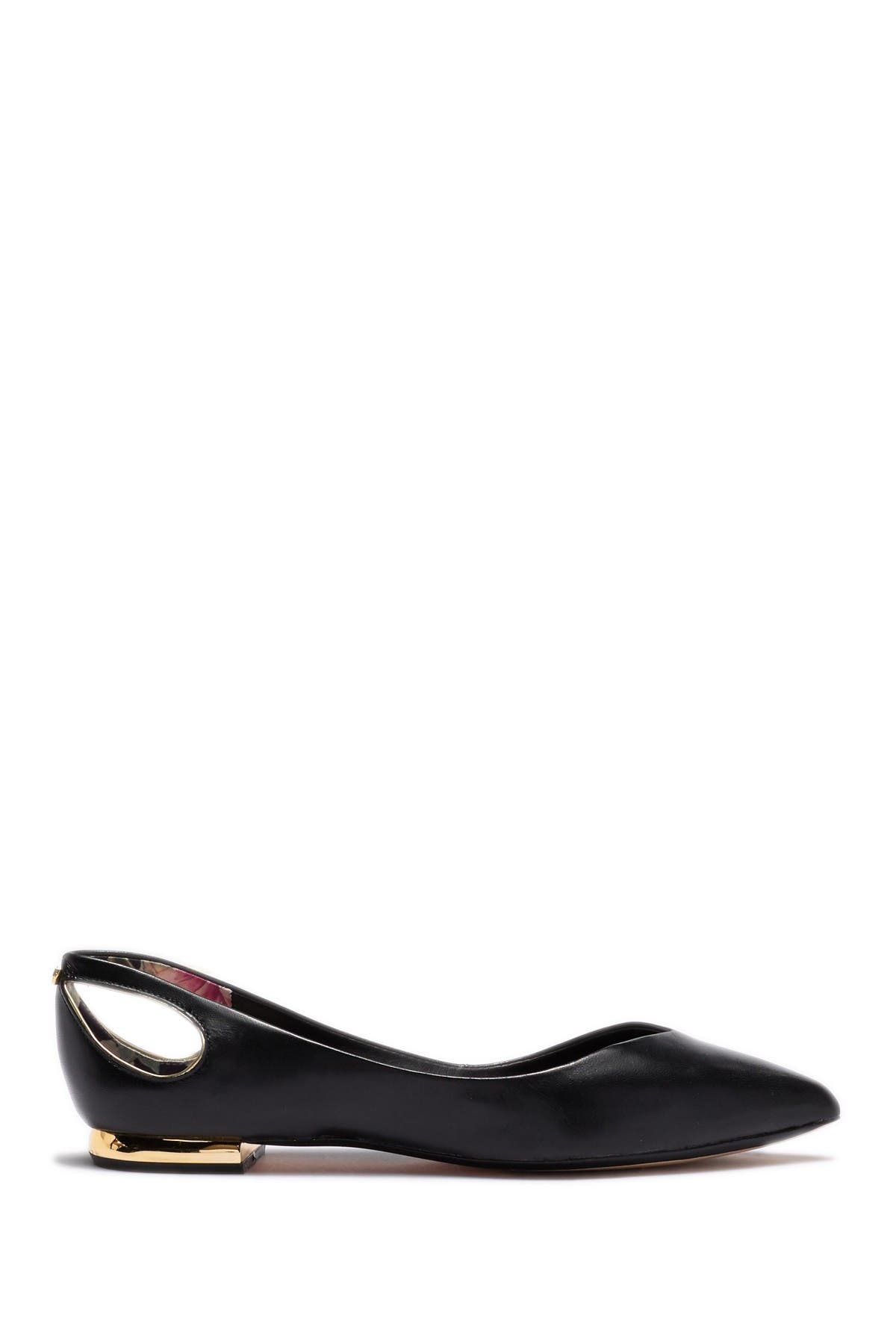 ted baker london dabih leather cutout flat