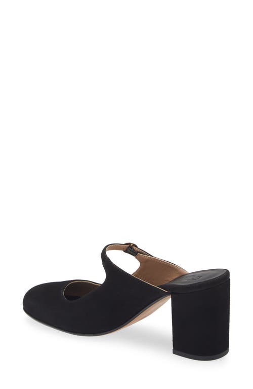 Shop Cordani Shayna Mary Jane Mule In Crosta Nero