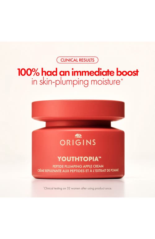 Origins Youthtopia Plumping Apple Face Moisturizer With Peptides, 1.7 oz In No Color