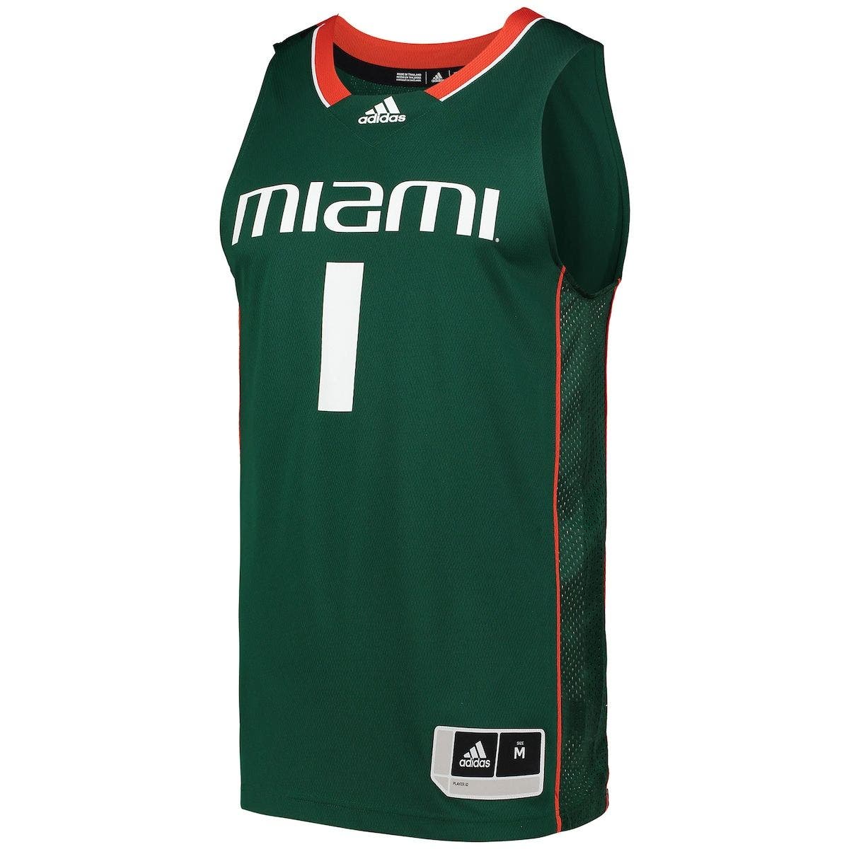 university of miami basketball jersey