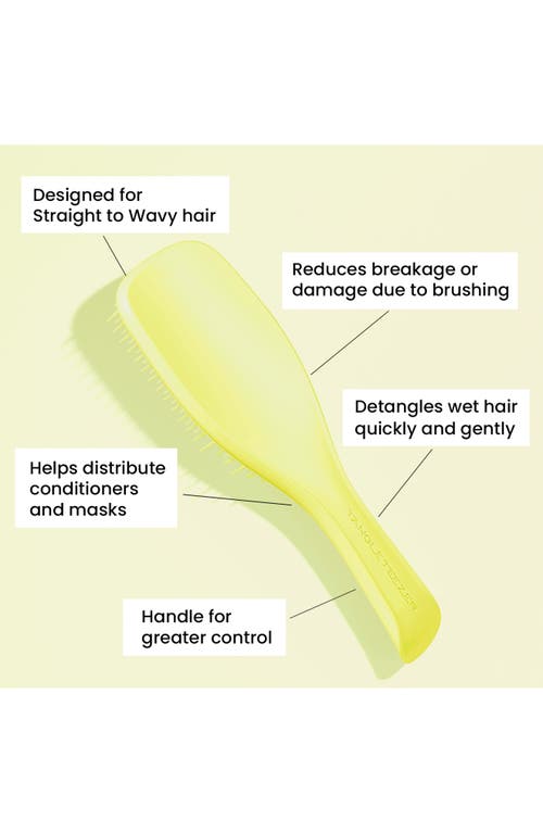Tangle Teezer Ultimate Detangler Hairbrush In Hyper Yellow
