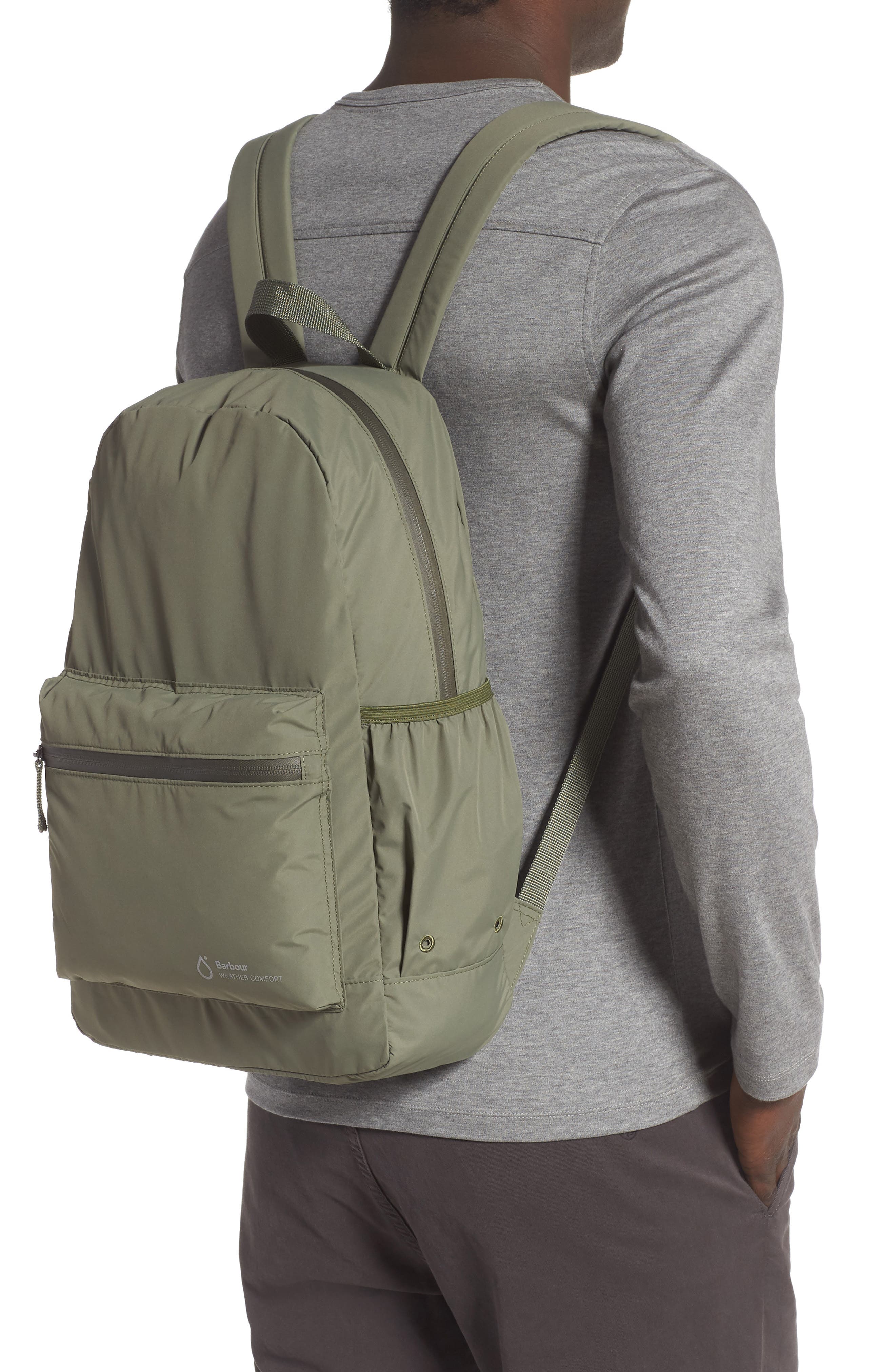 barbour international weather comfort backpack
