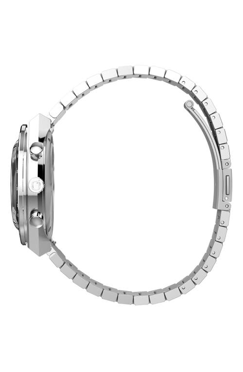 Timex ® Q Chronograph Bracelet Watch, 40mm In Stainless Steel