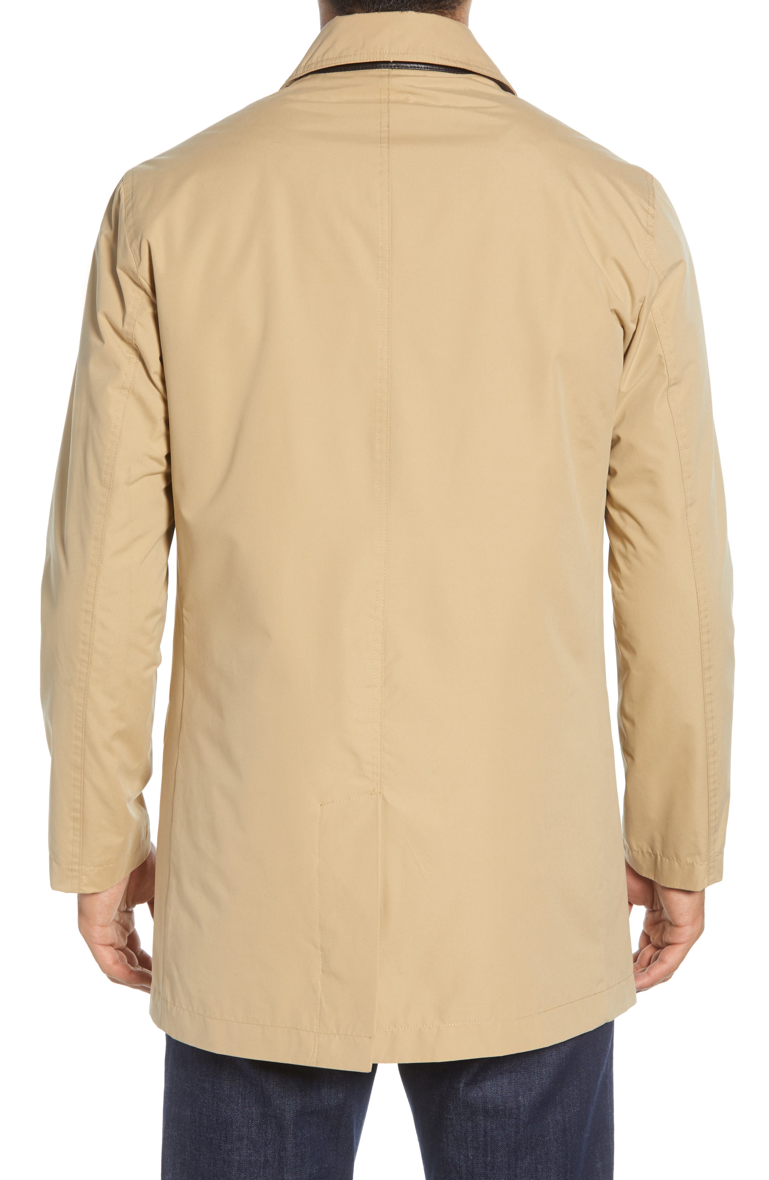 cole haan water resistant car coat