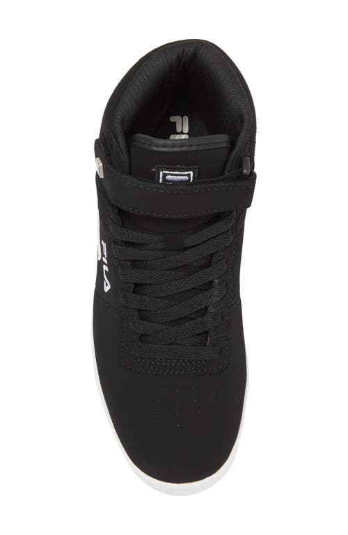 Shop Fila Vulc 13 Sneaker In Black/white/white