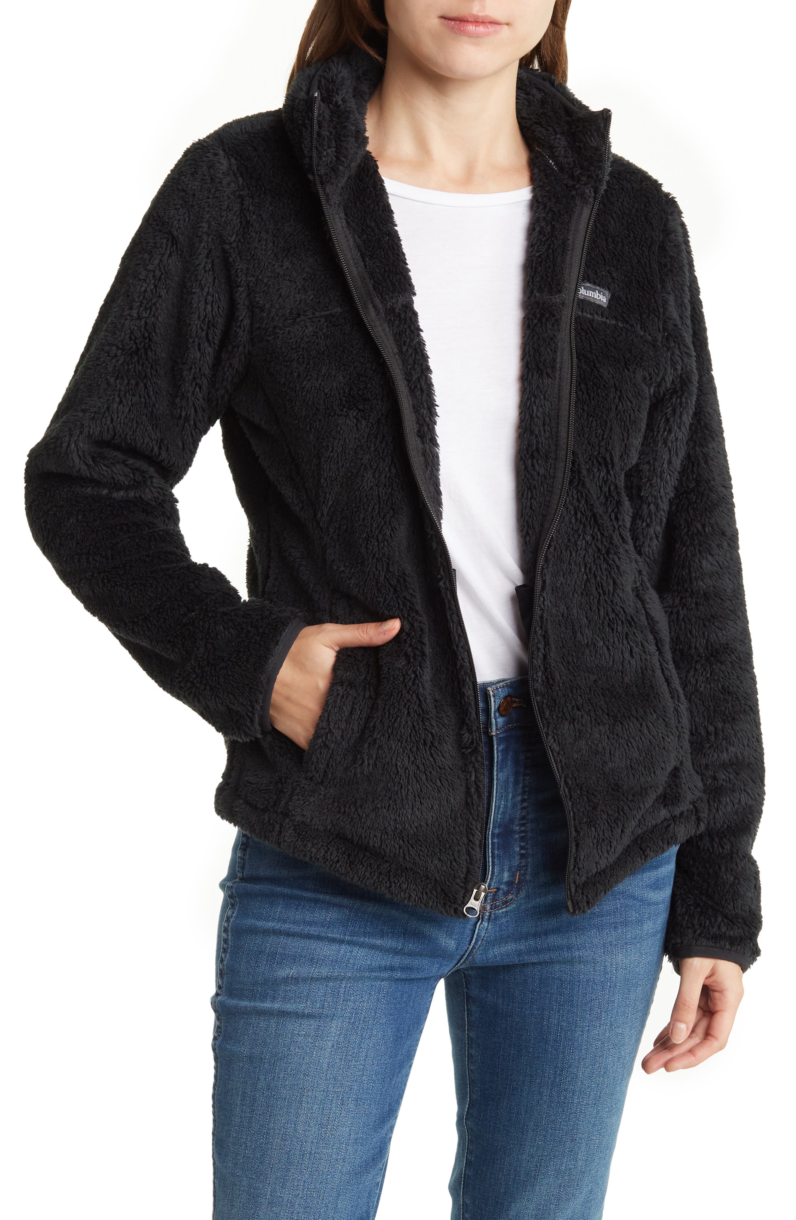 sherpa jacket women's nordstrom rack