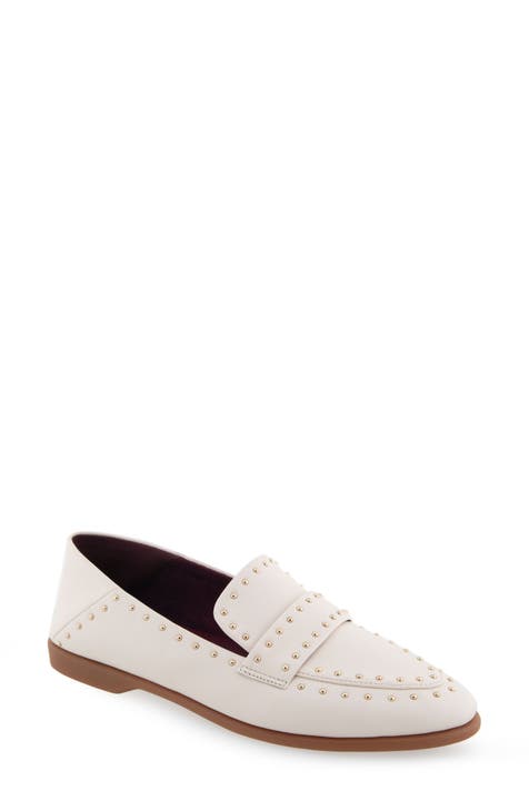 Beatrix Two-Tone Stud Loafer (Women)