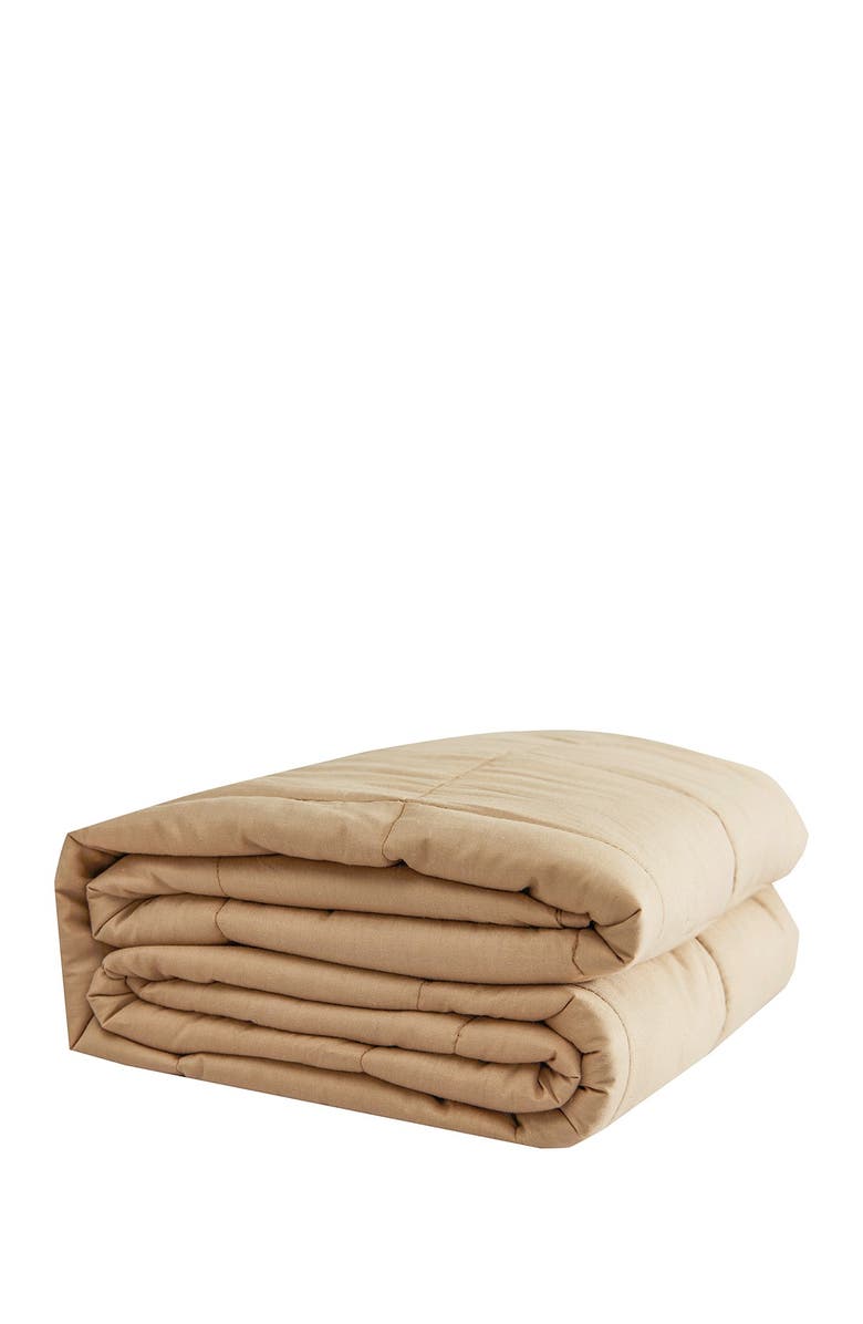 15 Lbs Cotton Weighted Blanket 48x 72 Tan Nordstromrack 15 Lbs Cotton Weighted Blanket 48x 72 Tan Nordstromrack
