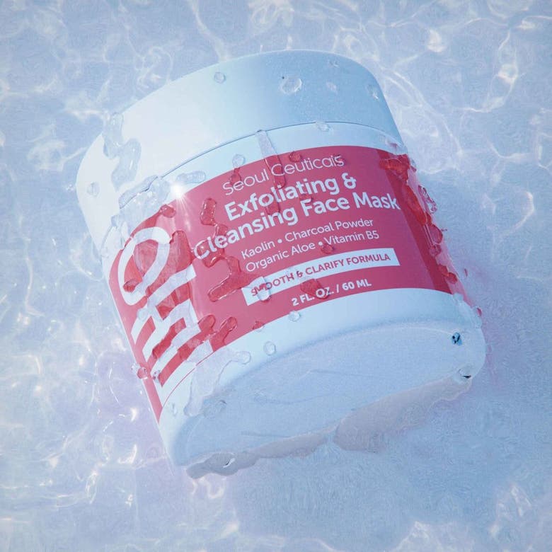 Seoul Ceuticals Exfoliating & Cleansing Korean Face Mask In Clear