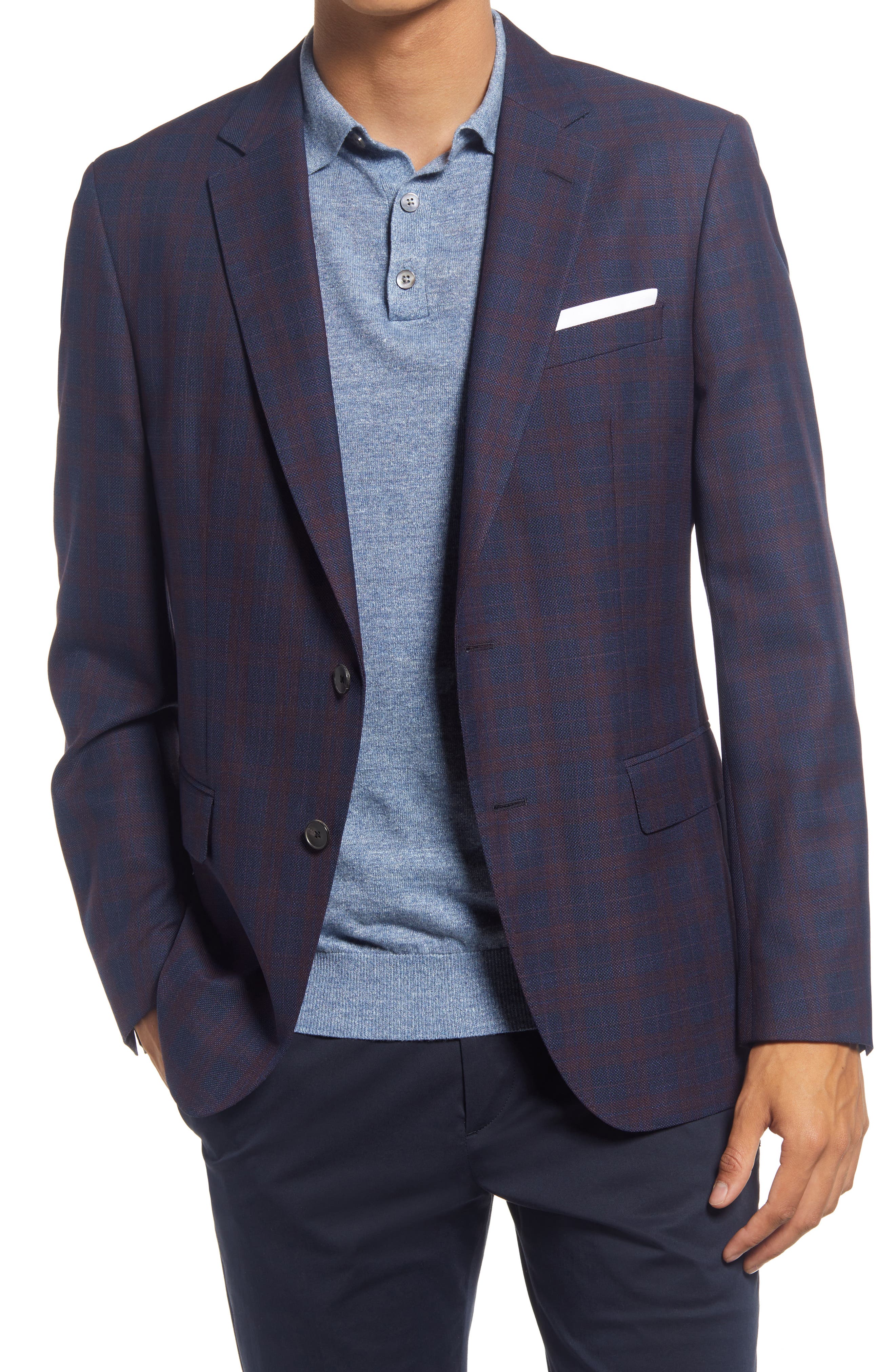 mens plum sport coat