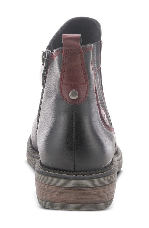 Spring Step Nonia Water Resistant Chelsea Boot In Black