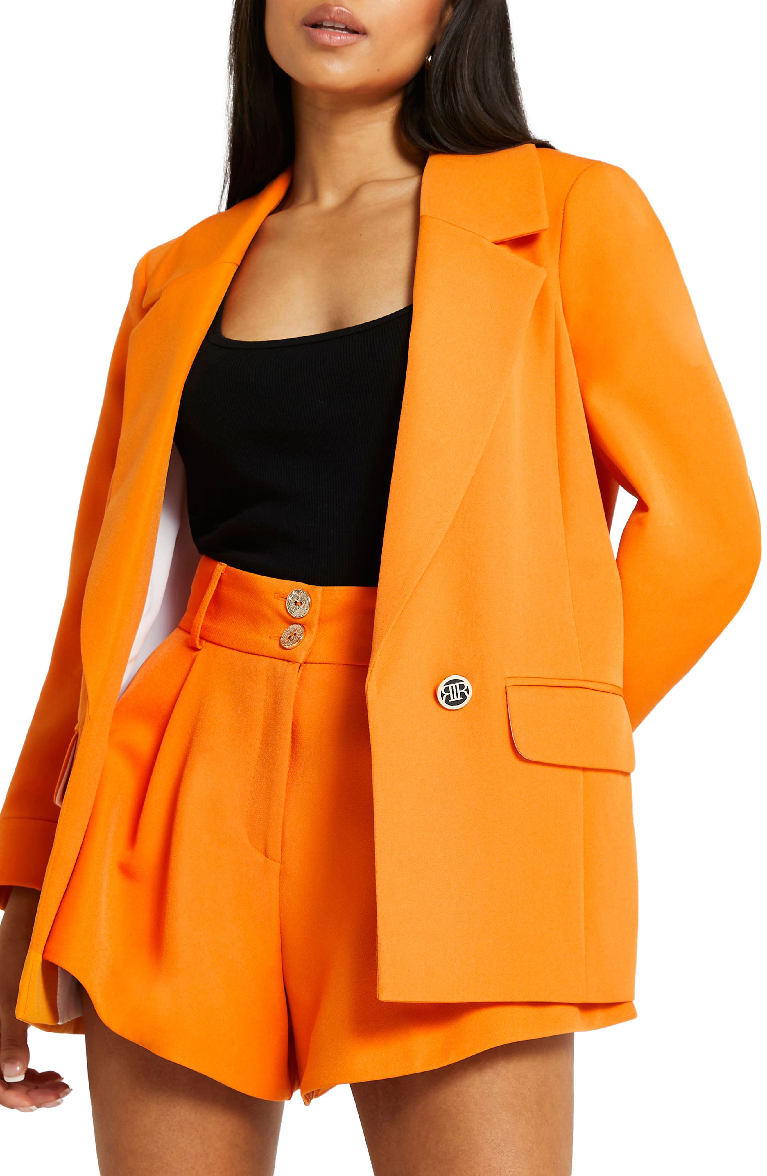 orange jacket river island