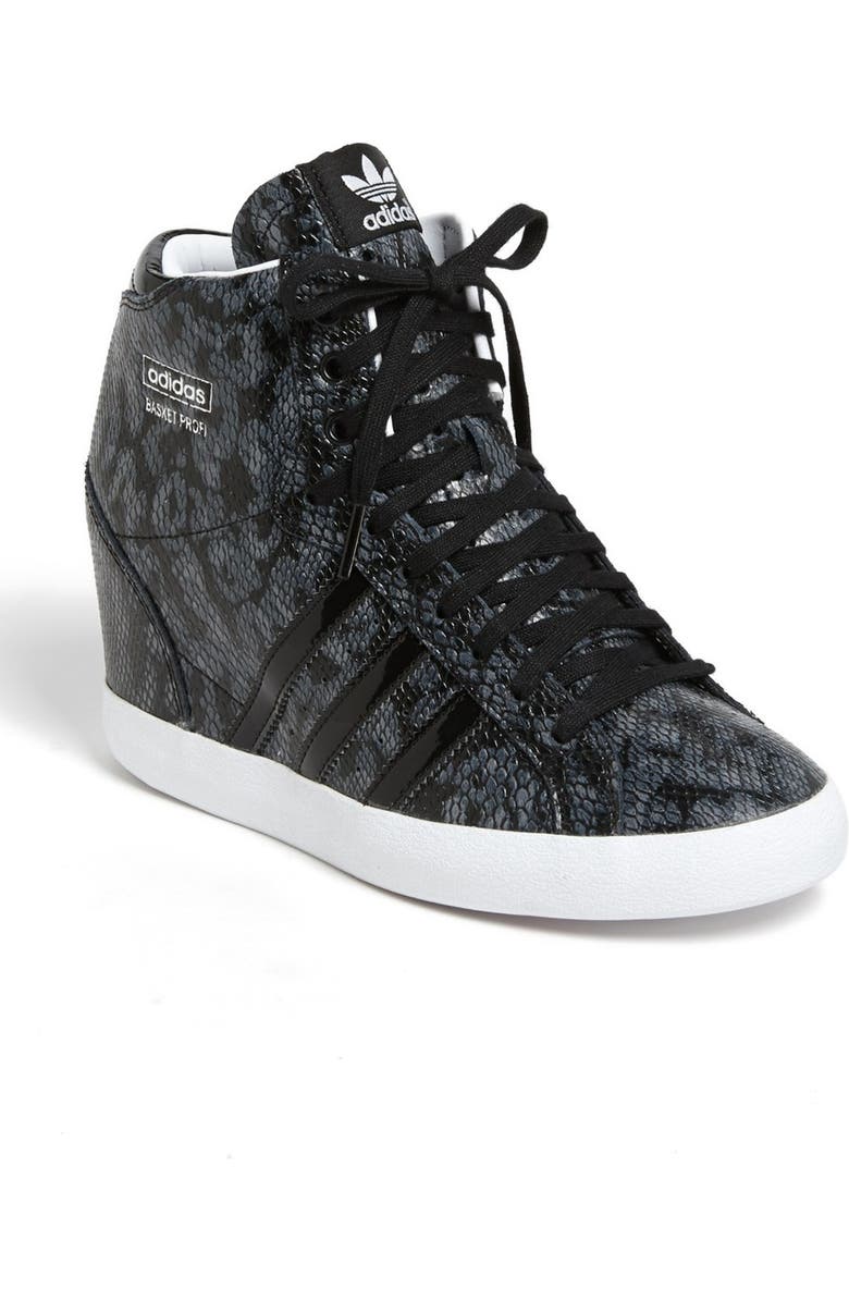 adidas 'Basket Profi' Hidden Wedge Sneaker, Main, color, 