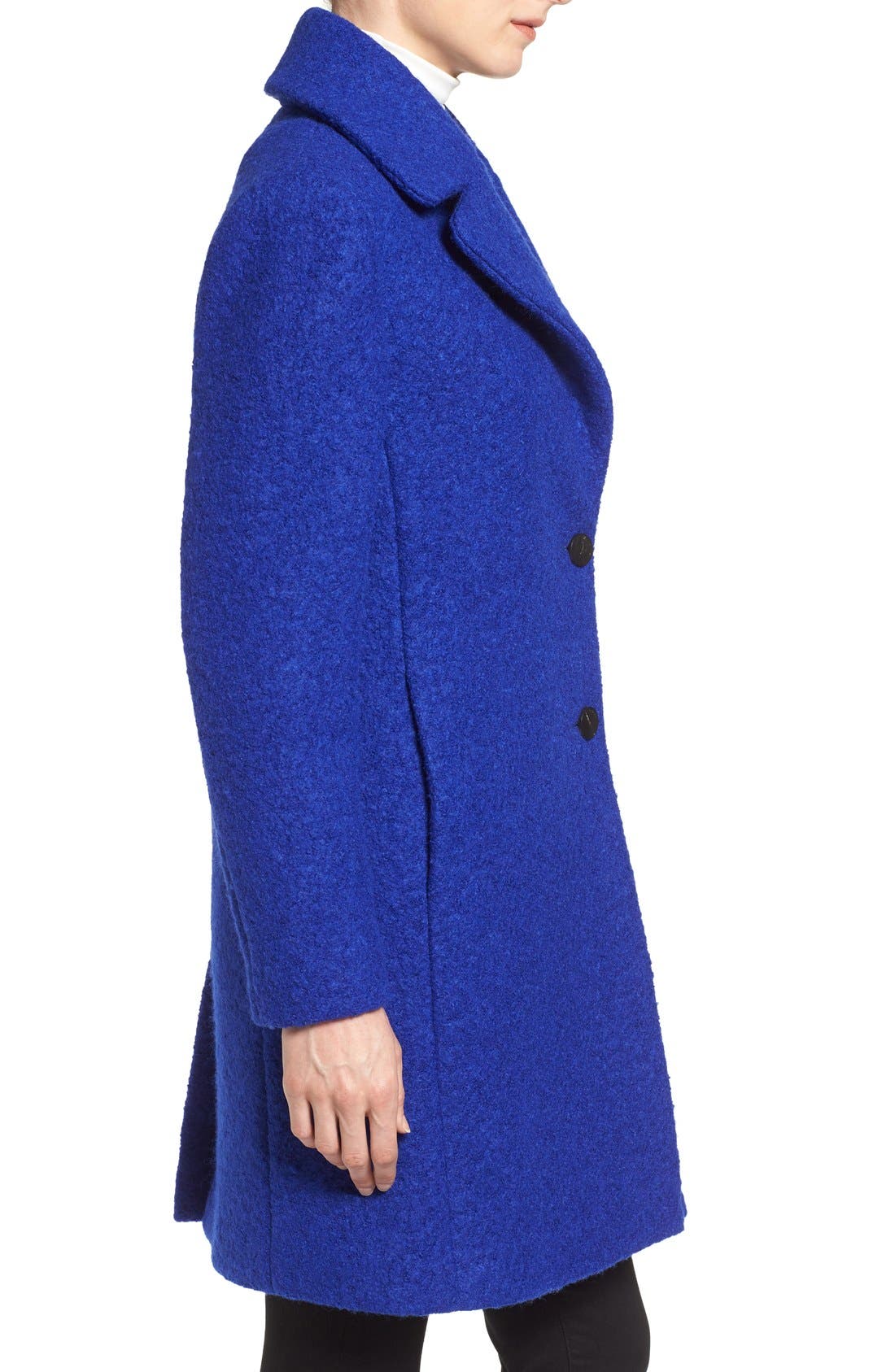 tahari boiled wool coat
