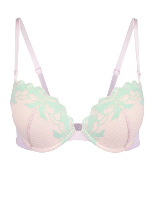 Shop Adore Me Audrina Push Up Plunge Bra In Light Purple