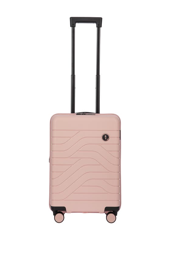 Bric's By Ulisse 21" Expandable Carry-on Spinner In Pearl Pink