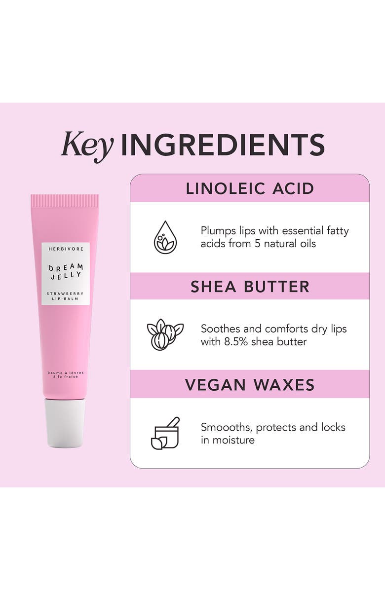 Herbivore Botanicals Dream Jelly Strawberry Lip Balm Nordstrom