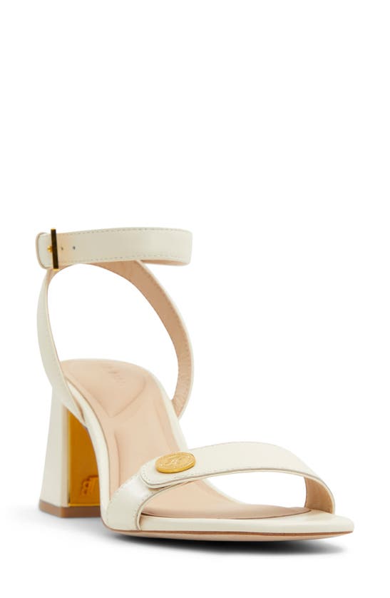 Shop Ted Baker Milly Icon Ankle Strap Sandal In White