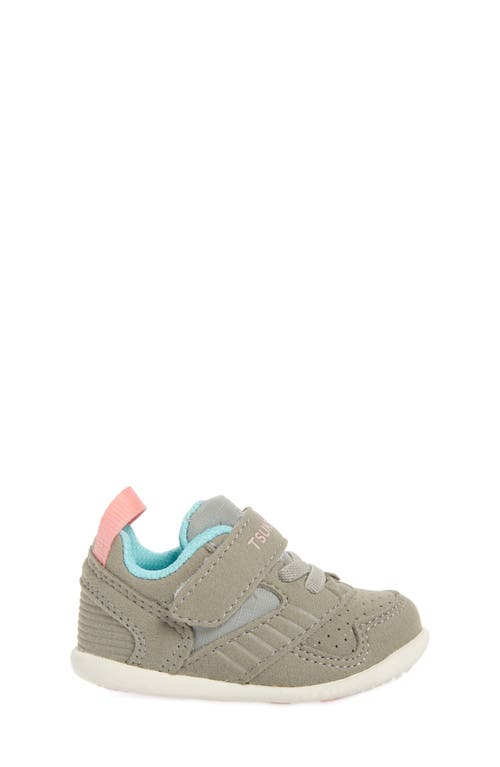 Tsukihoshi Racer Washable Sneaker In Gray/pink